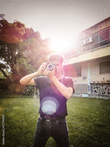 person with a camera