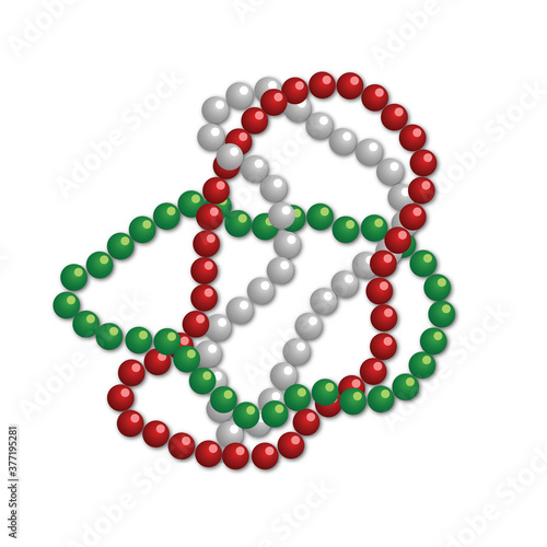 Collares de colores patrios
