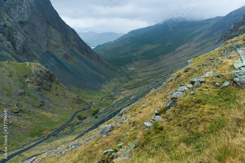 mountain road in the mountains