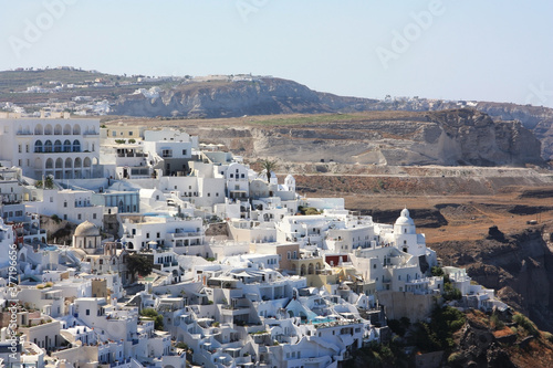 Wallpaper Mural Panorama der Insel Santorini, Griechenland Torontodigital.ca