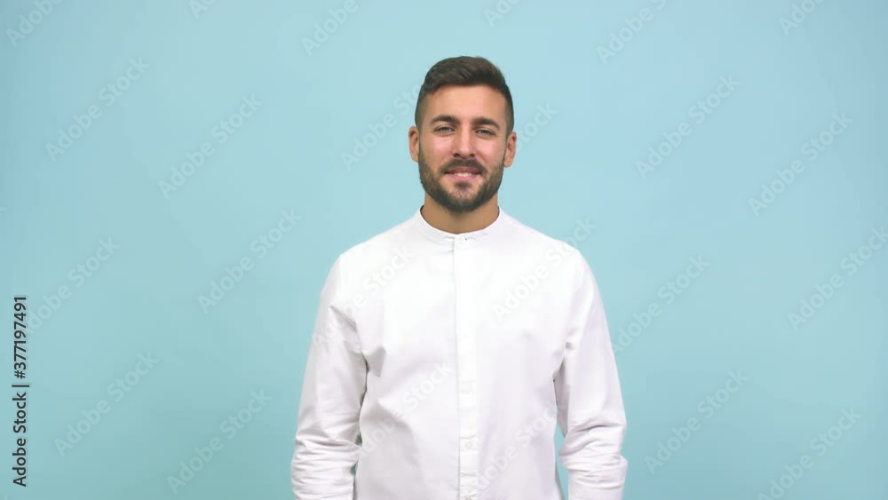 Young caucasian handsome man cheerful and confident doing ok gesture, excited and screaming, concept of approval and success Young caucasian handsome man cheerful and confident doing ok gesture, excited and screaming, concept of approval and success