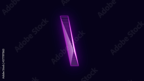 Efecto neo simbolos. symbol