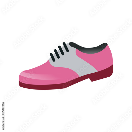 bowling shoes icon vector illustration design