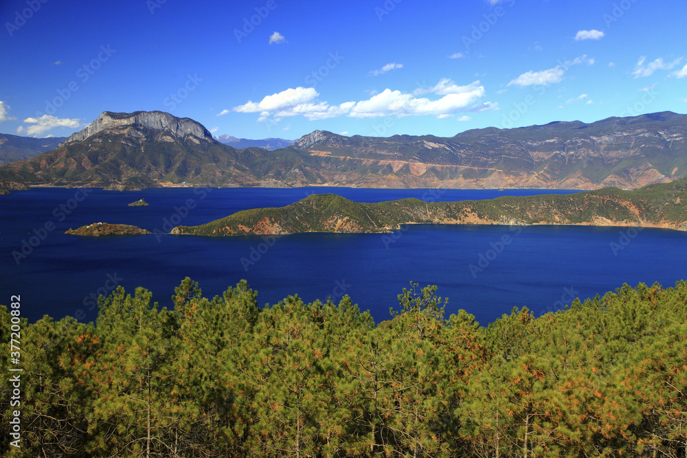 Yunnan Lijiang Ninglang Lugu Lake
