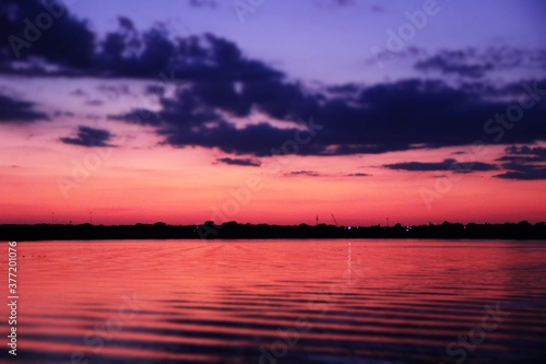 Sunset at the Lake © DaV