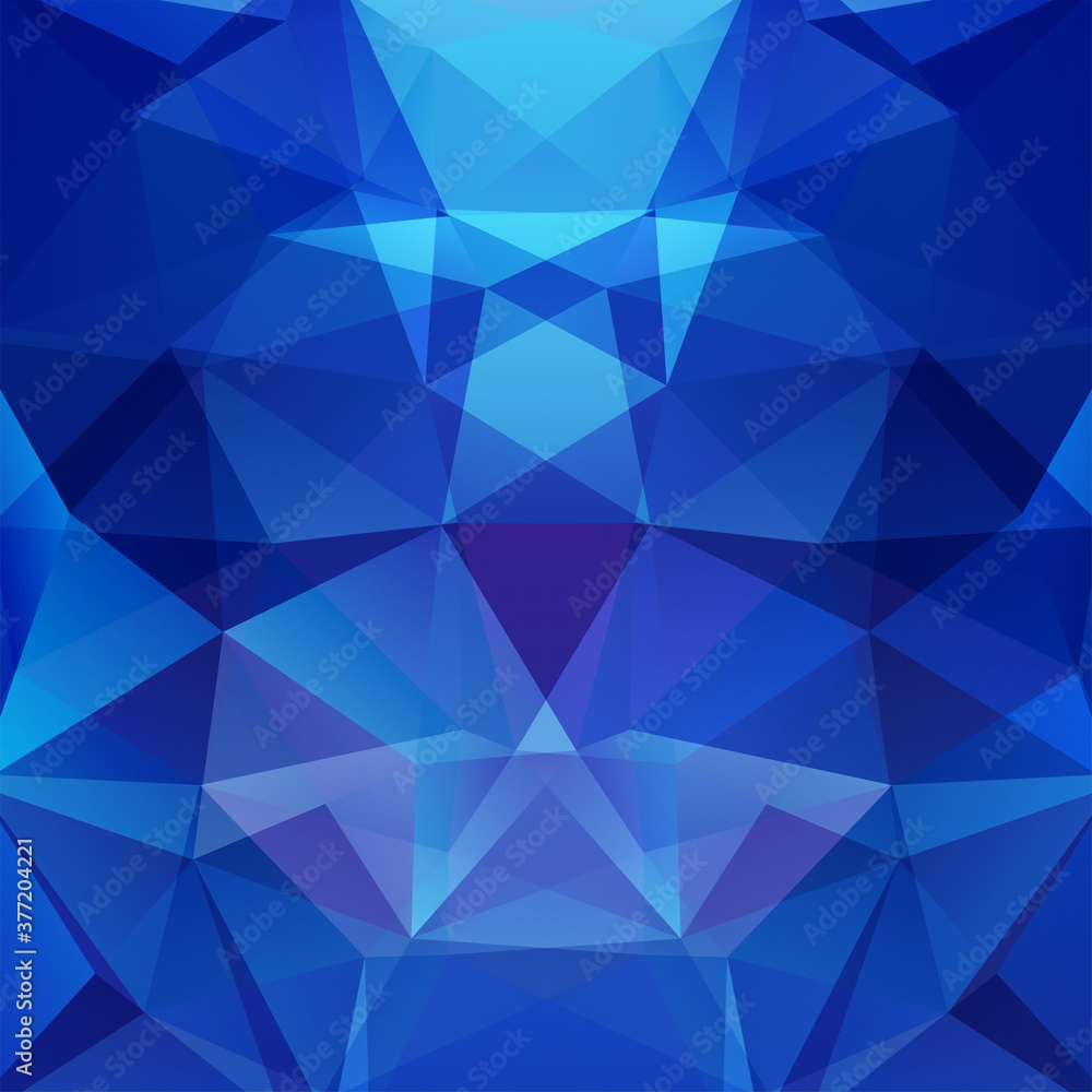 Background made of blue triangles. Square composition with geometric shapes. Eps 10 Background made of blue triangles. Square composition with geometric shapes. Eps 10