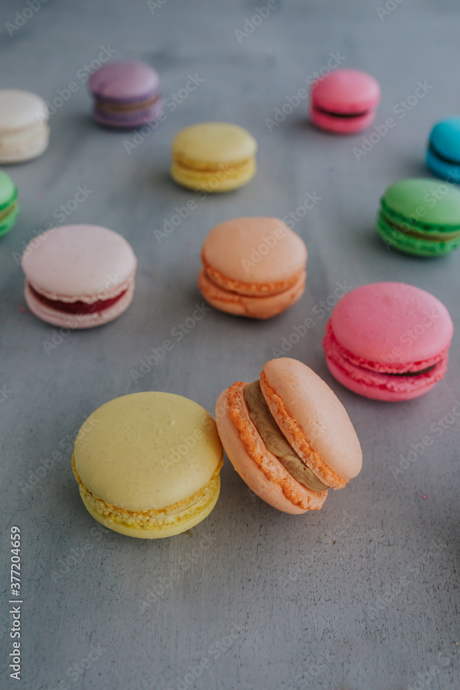 Obraz premium Surtido de macarons