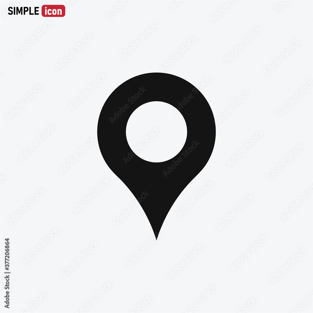 Location icon vectorr . Map Pin sign Location icon vectorr . Map Pin sign