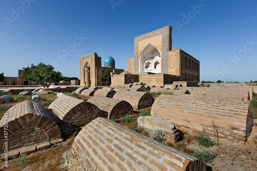 Historical cemetery and memorial complex of Chor Bakr, Bukhara, Uzbekistan