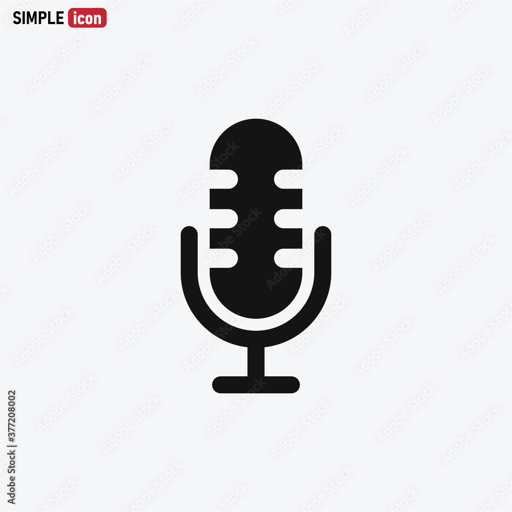 Microphone icon vecor eps 10 Microphone icon vecor eps 10