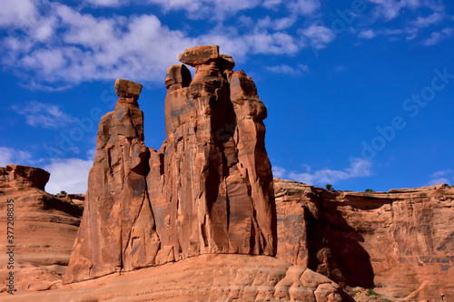 Red rocks at Arches National Park