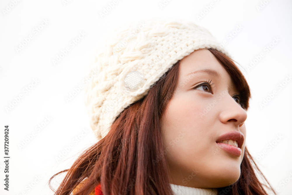 女性の横顔 女性の横顔