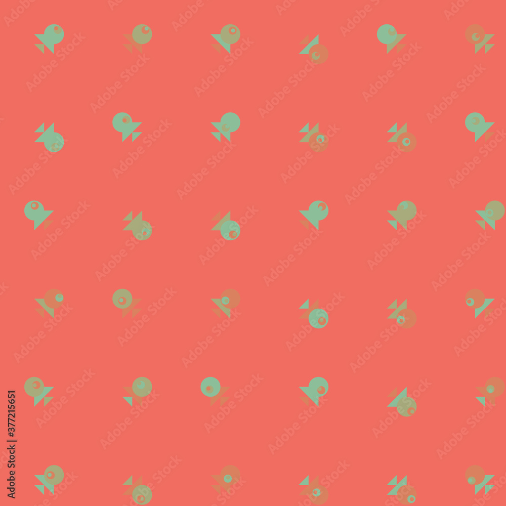 Abstract Color Halftone Dots generative art background illustration Abstract Color Halftone Dots generative art background illustration