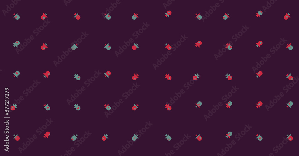 Abstract Color Halftone Dots generative art background illustration Abstract Color Halftone Dots generative art background illustration
