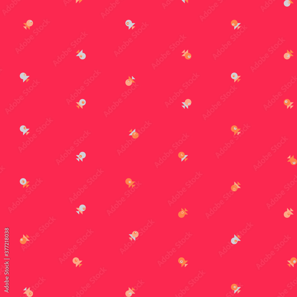 Abstract Color Halftone Dots generative art background illustration Abstract Color Halftone Dots generative art background illustration