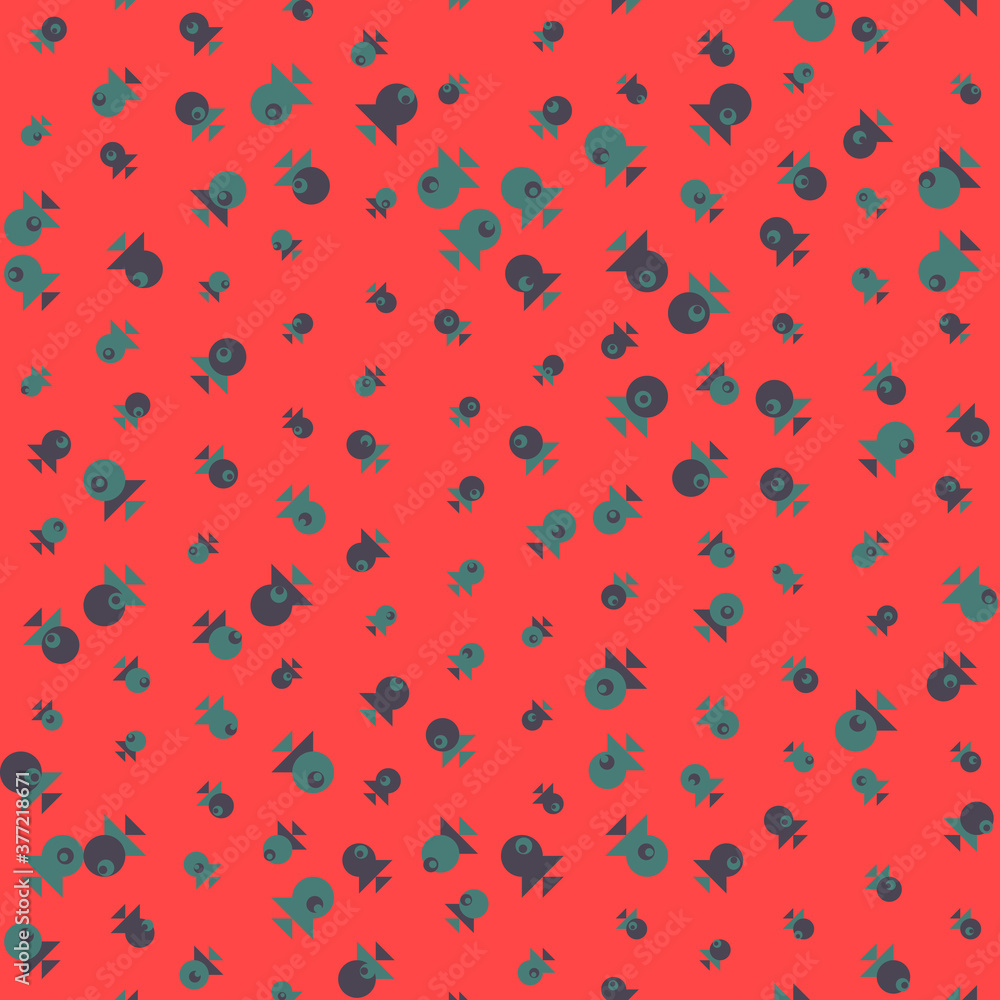 Abstract Color Halftone Dots generative art background illustration Abstract Color Halftone Dots generative art background illustration