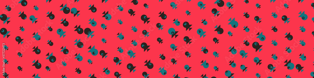 Abstract Color Halftone Dots generative art background illustration Abstract Color Halftone Dots generative art background illustration