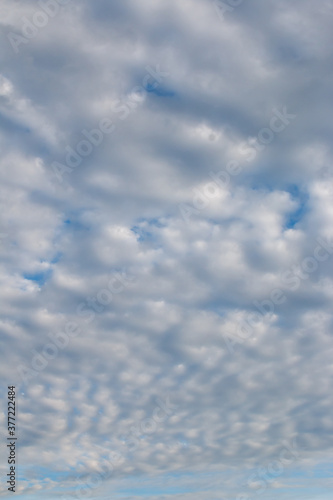 Obraz na płótnie Group of cloud in the sky w salonie