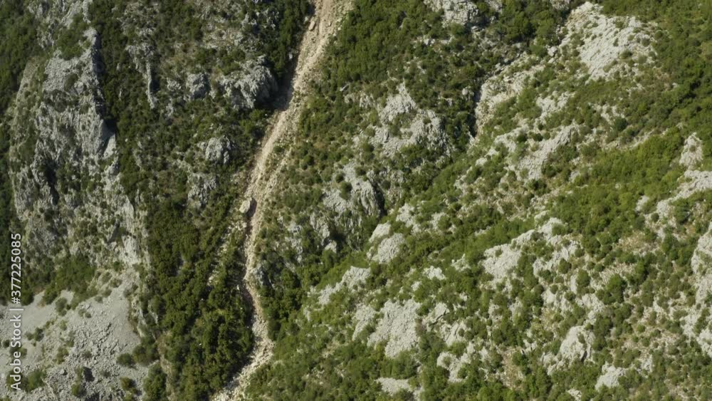 Aerial view Montenegro. Drone video of a mountain tops with a beautiful landscape. Aerial view Montenegro. Drone video of a mountain tops with a beautiful landscape.