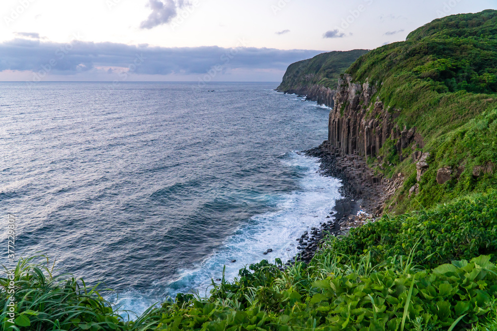 長崎県平戸市生月島 塩俵断崖 長崎県平戸市生月島 塩俵断崖
