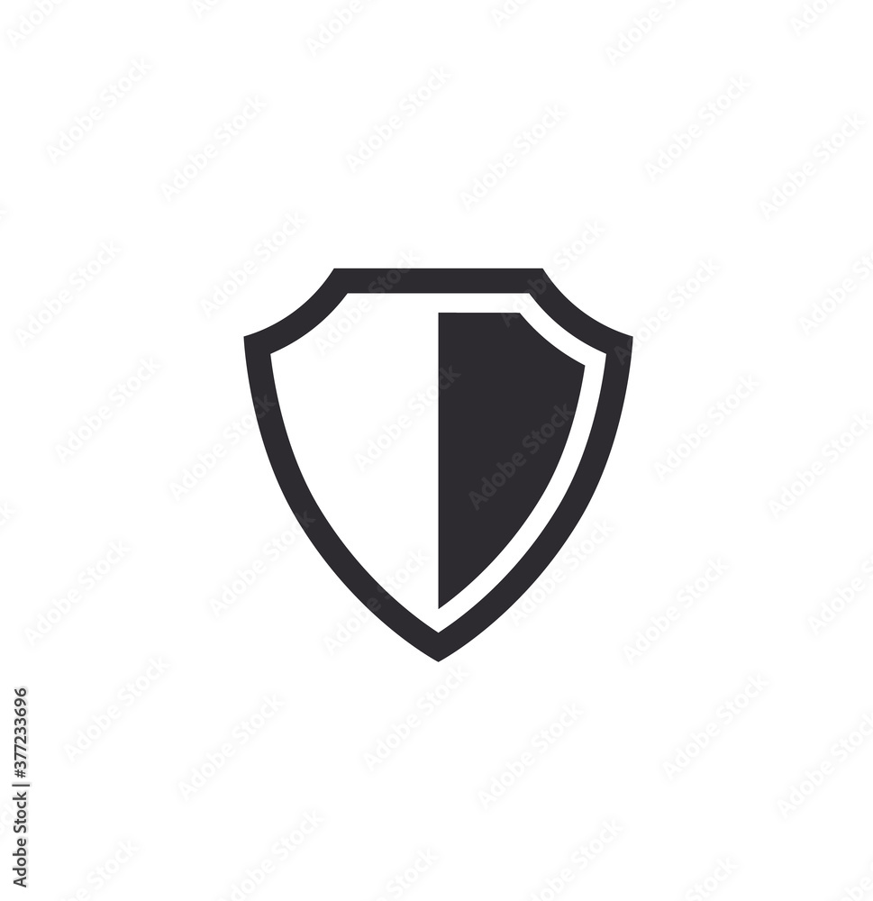 Shield icon. Security vector icon. Protection icon. Shield vector icon