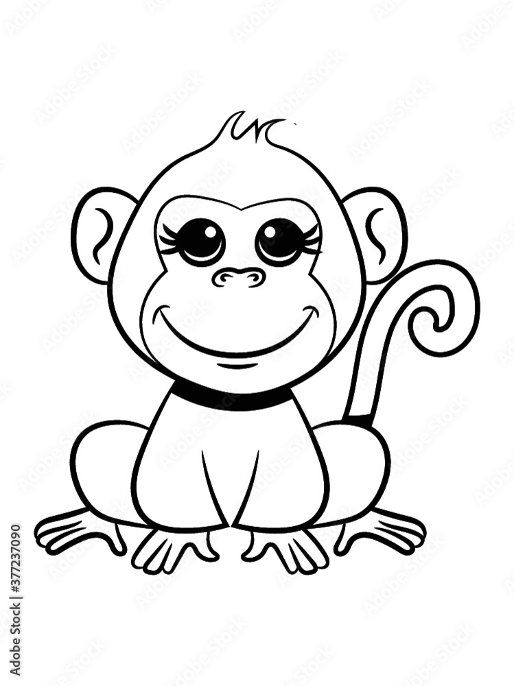 affe lieb freundlich 