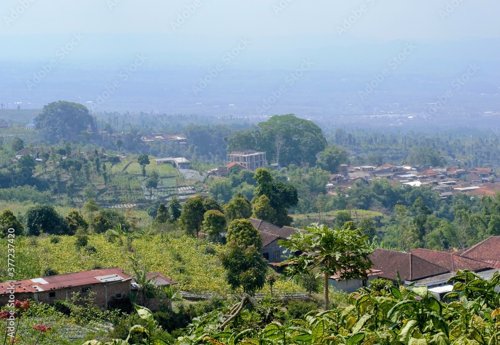 view of the village of the mountains view of the village of the mountains