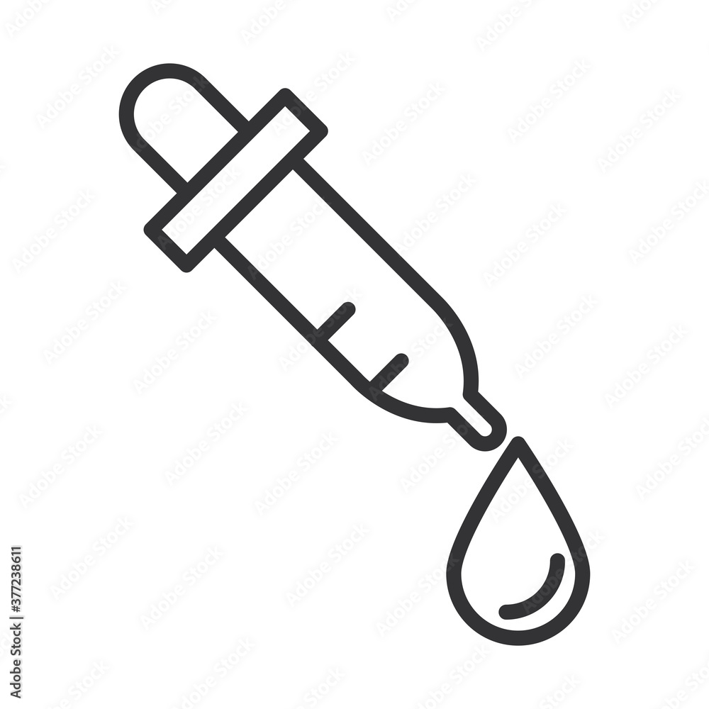 coronavirus covid19 diagnostics research, dropper testing sample medical line icon design coronavirus covid19 diagnostics research, dropper testing sample medical line icon design