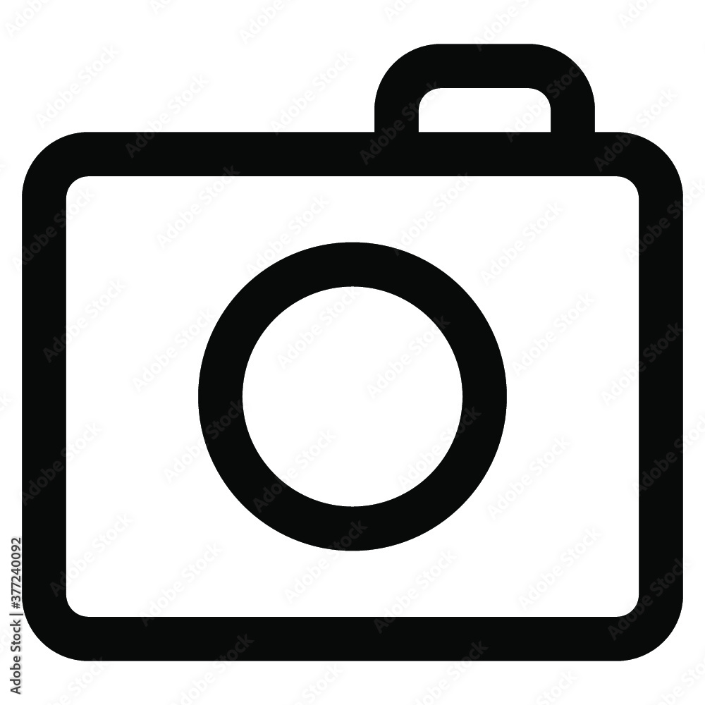 camera icon. vector thin line mini icon. Thin line simple outline icons, 24x24px grid. Pixel Perfect. Editable stroke camera icon. vector thin line mini icon. Thin line simple outline icons, 24x24px grid. Pixel Perfect. Editable stroke
