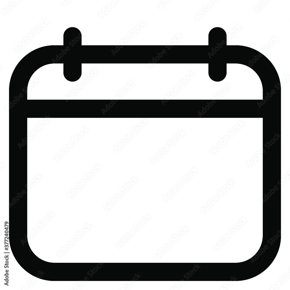 calendar icon. vector thin line mini icon. Thin line simple outline icons, 24x24px grid. Pixel Perfect. Editable stroke calendar icon. vector thin line mini icon. Thin line simple outline icons, 24x24px grid. Pixel Perfect. Editable stroke