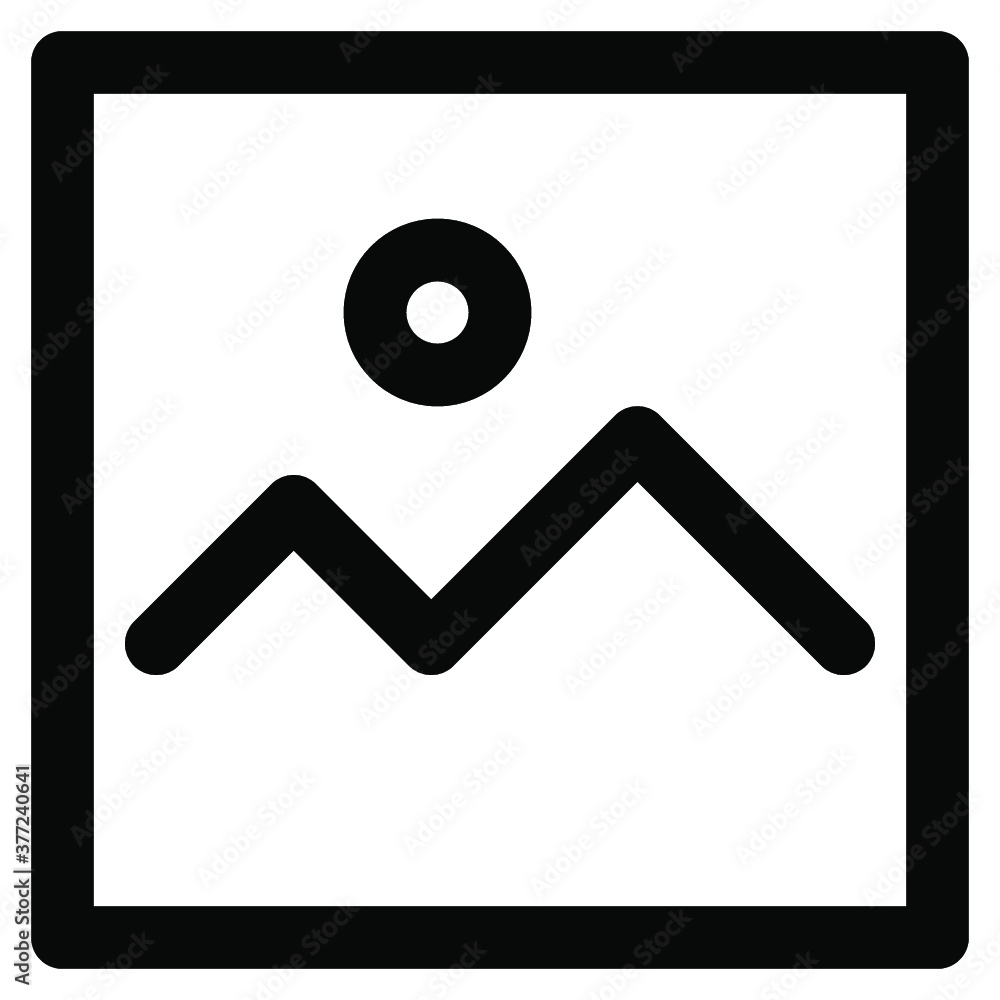 image picture icon. vector thin line mini icon. Thin line simple outline icons, 24x24px grid. Pixel Perfect. Editable stroke image picture icon. vector thin line mini icon. Thin line simple outline icons, 24x24px grid. Pixel Perfect. Editable stroke