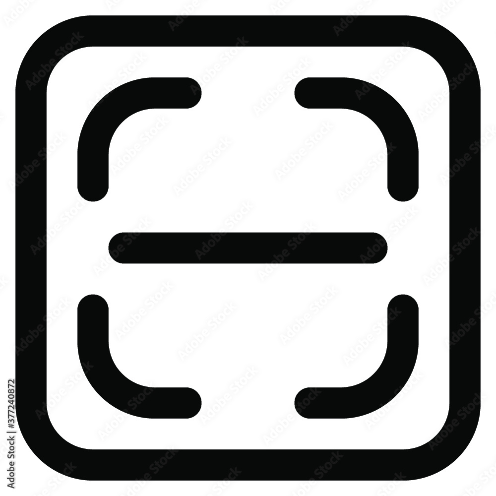 scan icon. vector thin line mini icon. Thin line simple outline icons, 24x24px grid. Pixel Perfect. Editable stroke scan icon. vector thin line mini icon. Thin line simple outline icons, 24x24px grid. Pixel Perfect. Editable stroke