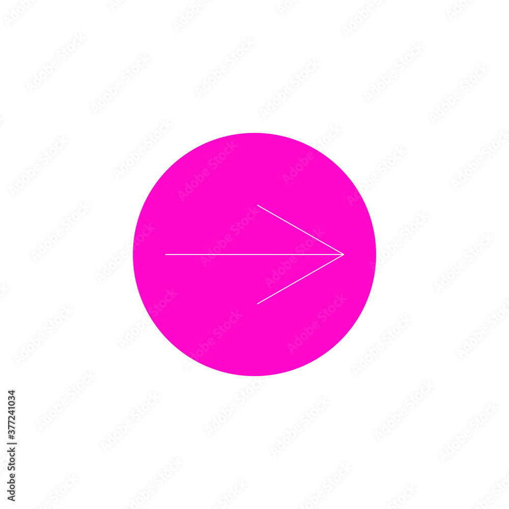 Simple arrow, waypoint sign symbol isolated on white background EPS Vector Simple arrow, waypoint sign symbol isolated on white background EPS Vector