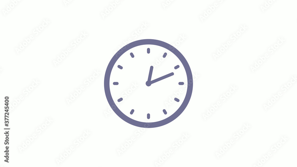 Amazing circle blue gray counting down clock icon on white background,clock icon Amazing circle blue gray counting down clock icon on white background,clock icon