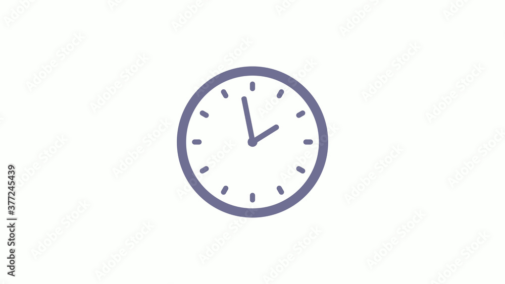 Amazing circle blue gray counting down clock icon on white background,clock icon Amazing circle blue gray counting down clock icon on white background,clock icon
