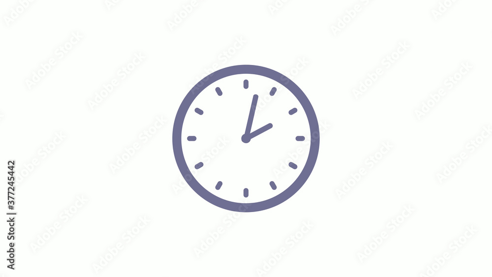 Amazing circle blue gray counting down clock icon on white background,clock icon Amazing circle blue gray counting down clock icon on white background,clock icon