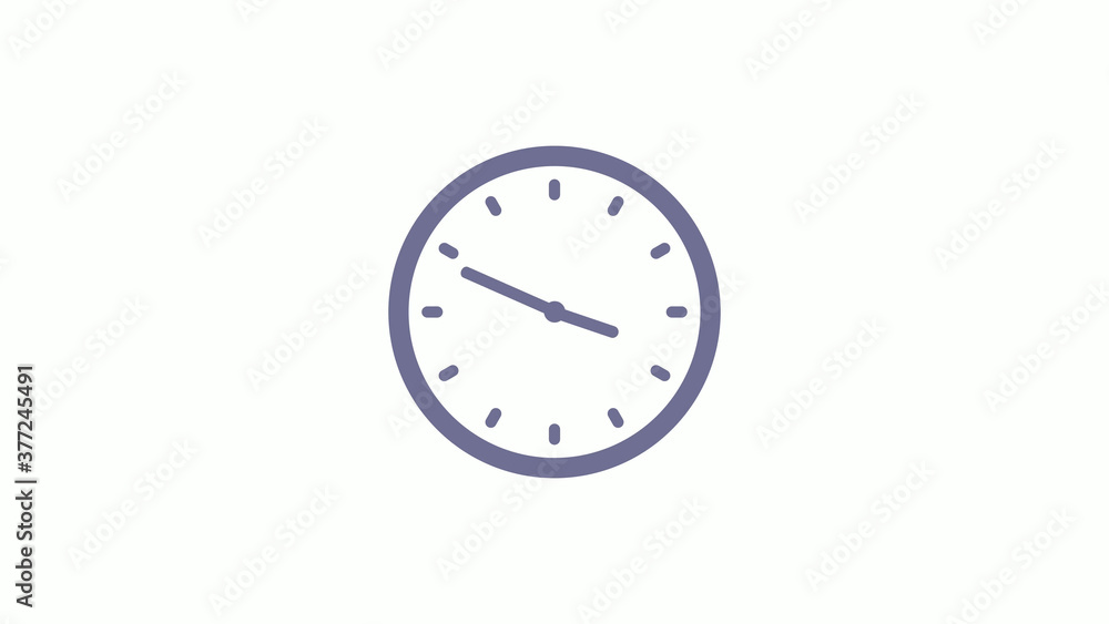 Amazing circle blue gray counting down clock icon on white background,clock icon Amazing circle blue gray counting down clock icon on white background,clock icon