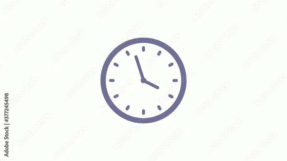Amazing circle blue gray counting down clock icon on white background,clock icon Amazing circle blue gray counting down clock icon on white background,clock icon