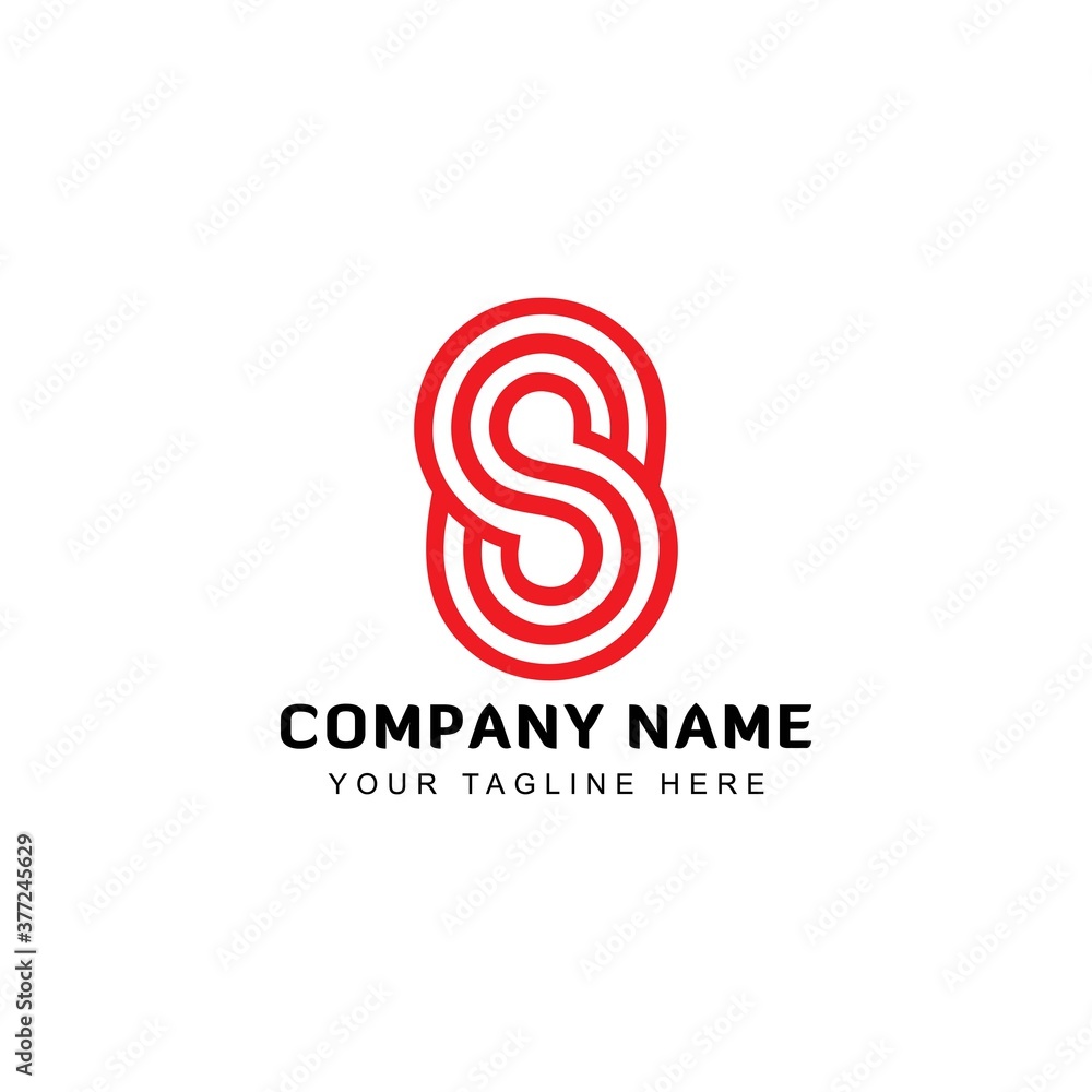 Line art S Logo Design inspiration Line art S Logo Design inspiration