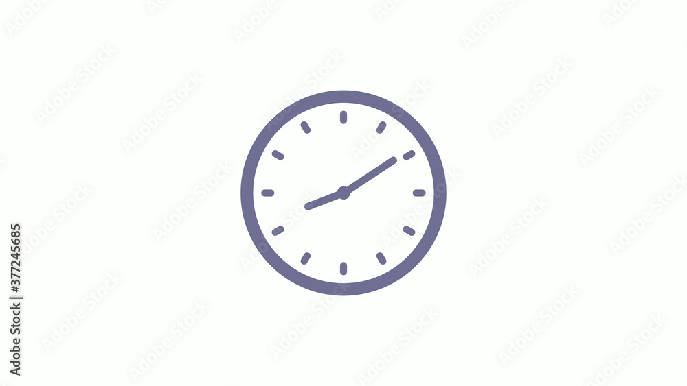 Amazing circle blue gray counting down clock icon on white background,clock icon Amazing circle blue gray counting down clock icon on white background,clock icon