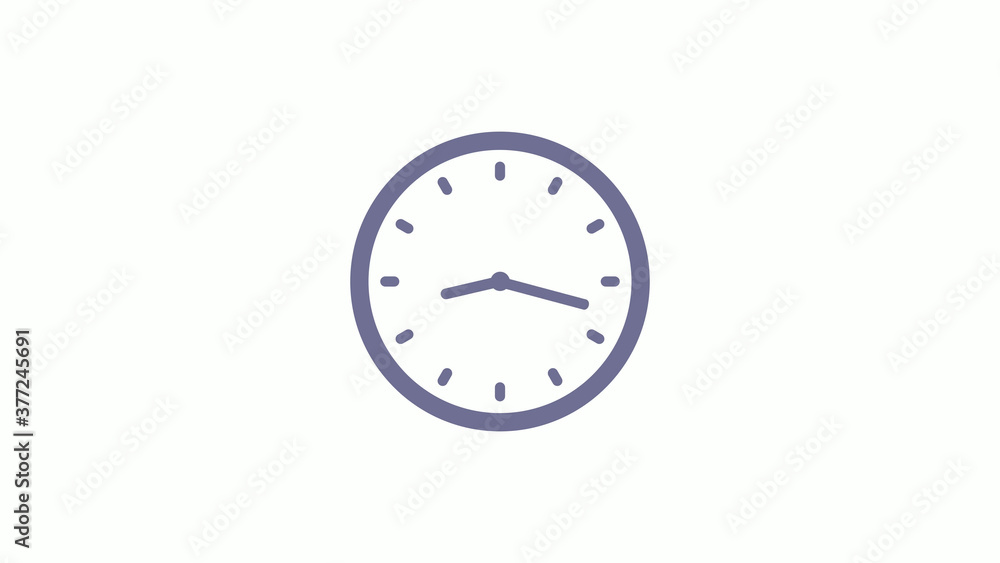 Amazing circle blue gray counting down clock icon on white background,clock icon Amazing circle blue gray counting down clock icon on white background,clock icon