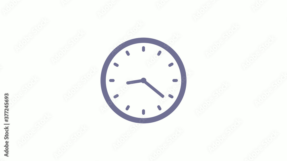 Amazing circle blue gray counting down clock icon on white background,clock icon Amazing circle blue gray counting down clock icon on white background,clock icon