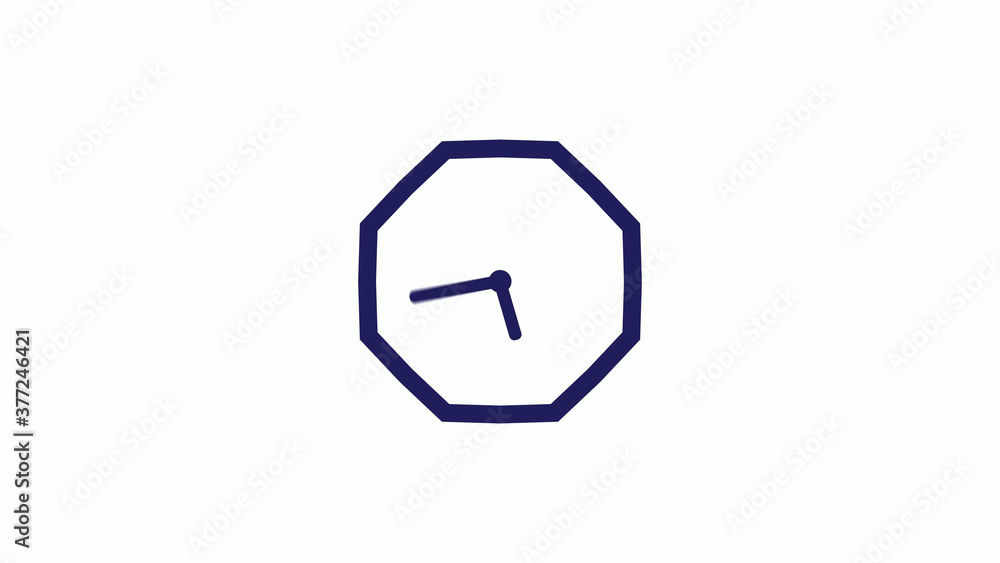 Counting down blue dark clock icon without trick white background,clock icon Counting down blue dark clock icon without trick white background,clock icon