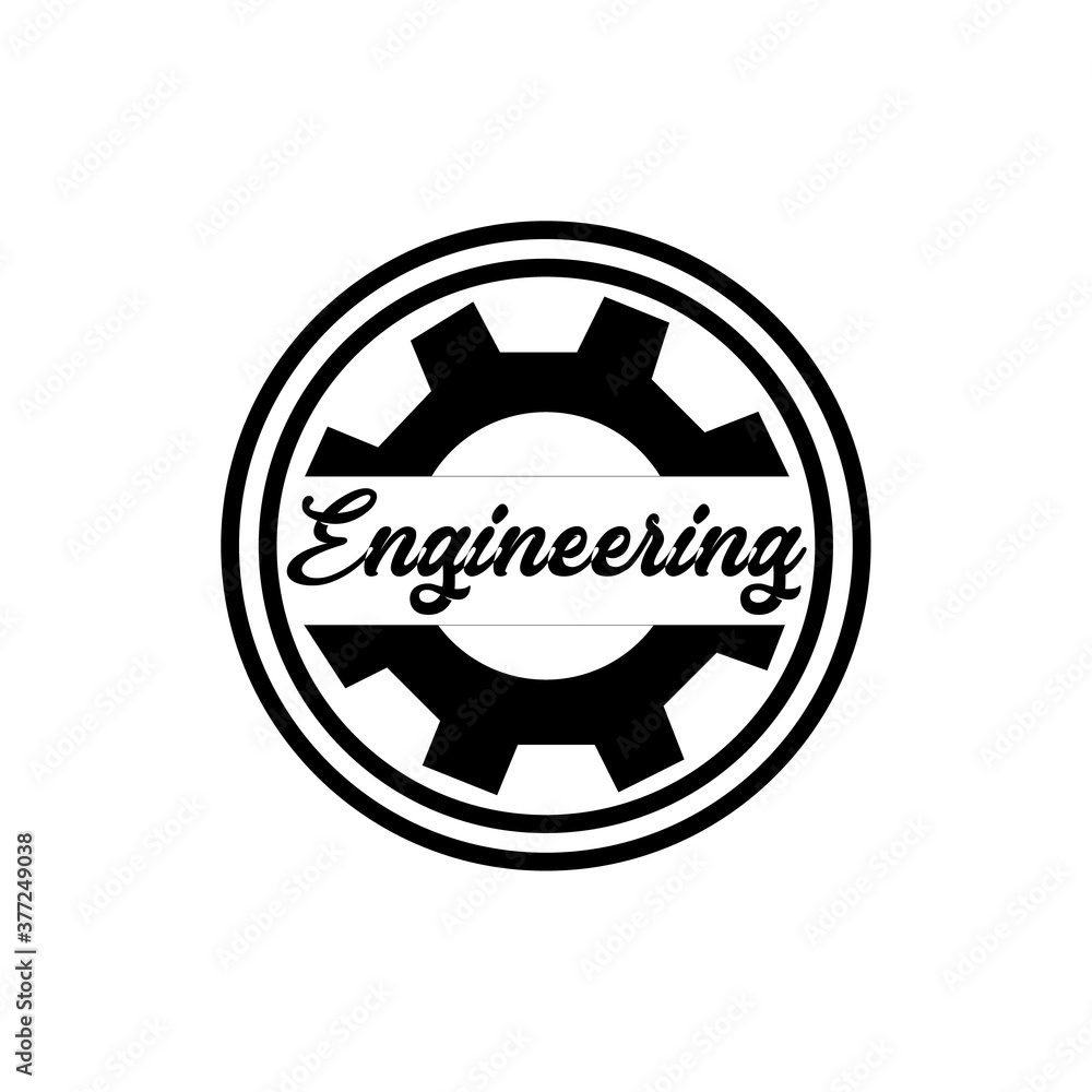 Simple Engineering logo vector for factory and industrial. Simple Engineering logo vector for factory and industrial.