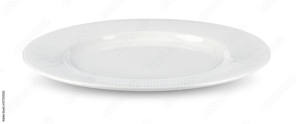 white plate on white background white plate on white background
