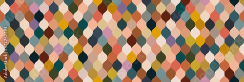 natural earth tone color net grid seamless pattern background, geometric luxury texture, minimal design style, stock vector illustration wide panoramic backdrop for social media header, banner, link