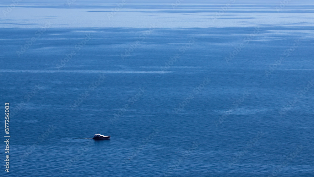 Fototapeta premium Seascape from a bird's-eye view. High quality photo