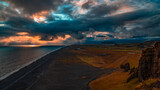 Iceland landscape nature black desert