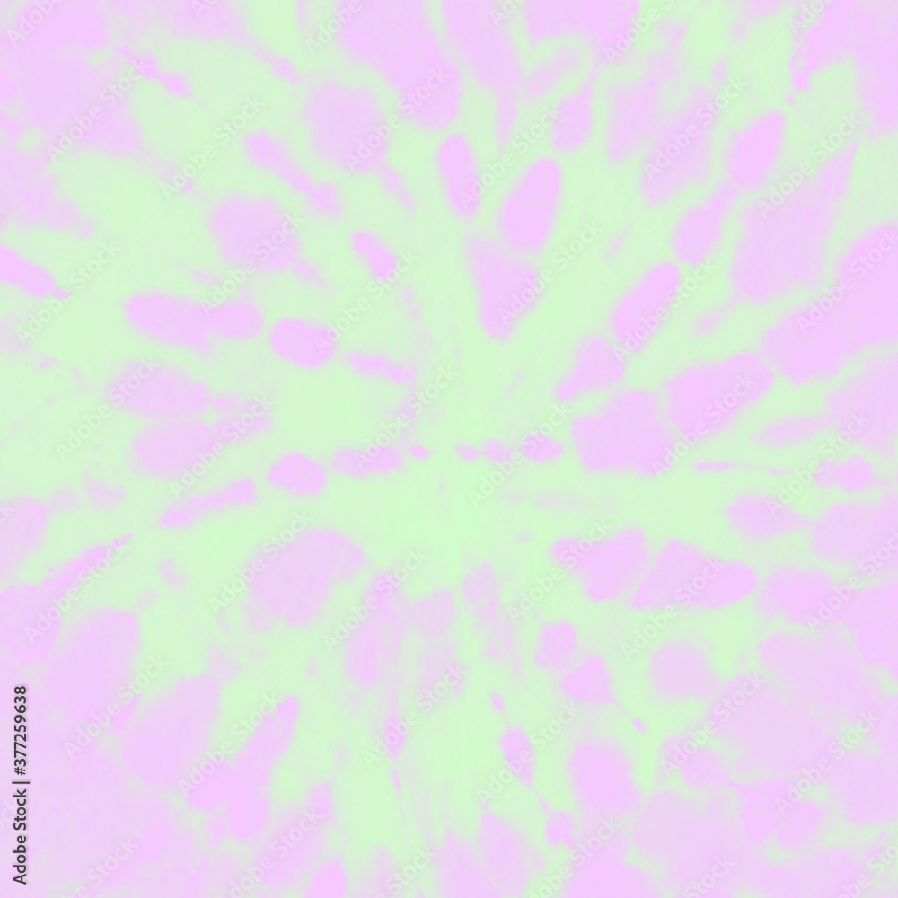 Faded tie dye texture pattern. Worn tiedye textile wallpaper background in green and purple. Faded tie dye texture pattern. Worn tiedye textile wallpaper background in green and purple.