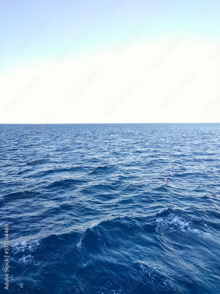 Fototapeta premium blue sea background